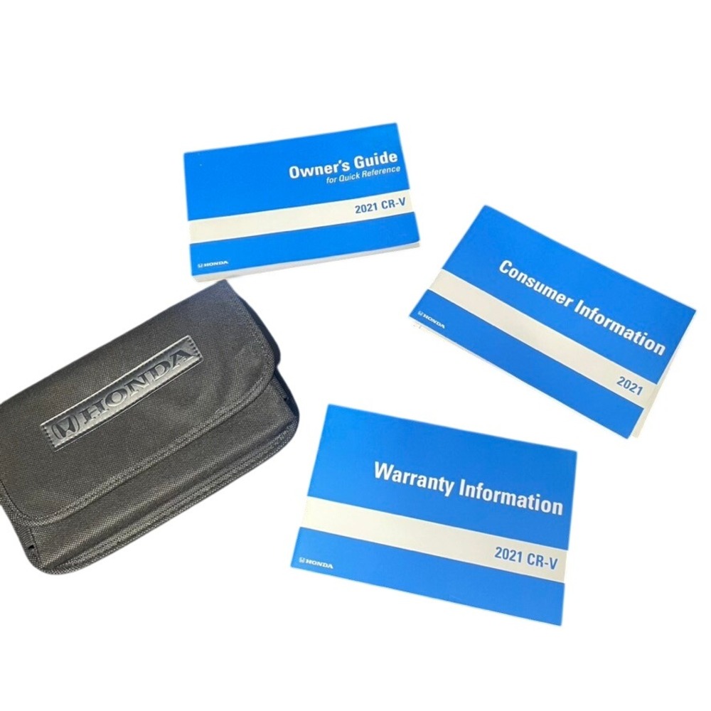 2021 Honda CR-V Owners Manual Set Quick Reference Guide Warranty Case OEM